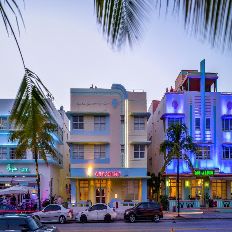 Hilton Vacation Club Crescent On South Beach Miami Майами-Бич Экстерьер фото